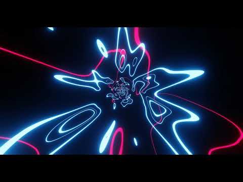 Hypnotic Blue Pink Purple Tunnel Abstract Background Video VJ Loop Lines Pattern 4k Screensaver