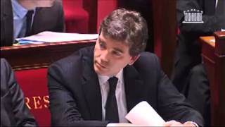 preview picture of video 'Intervention Député André Chassaigne / Ministre Arnaud Montebourg le 21 novembre 2012'