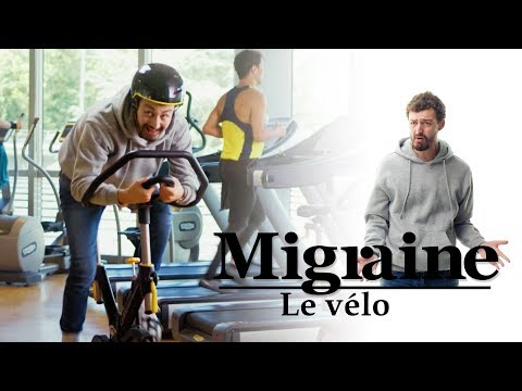 Migraine de Roman Frayssinet : Le vélo - Clique - CANAL