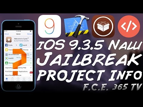 iOS 9.3.5 - Nalu Jailbreak Project Explained! Video