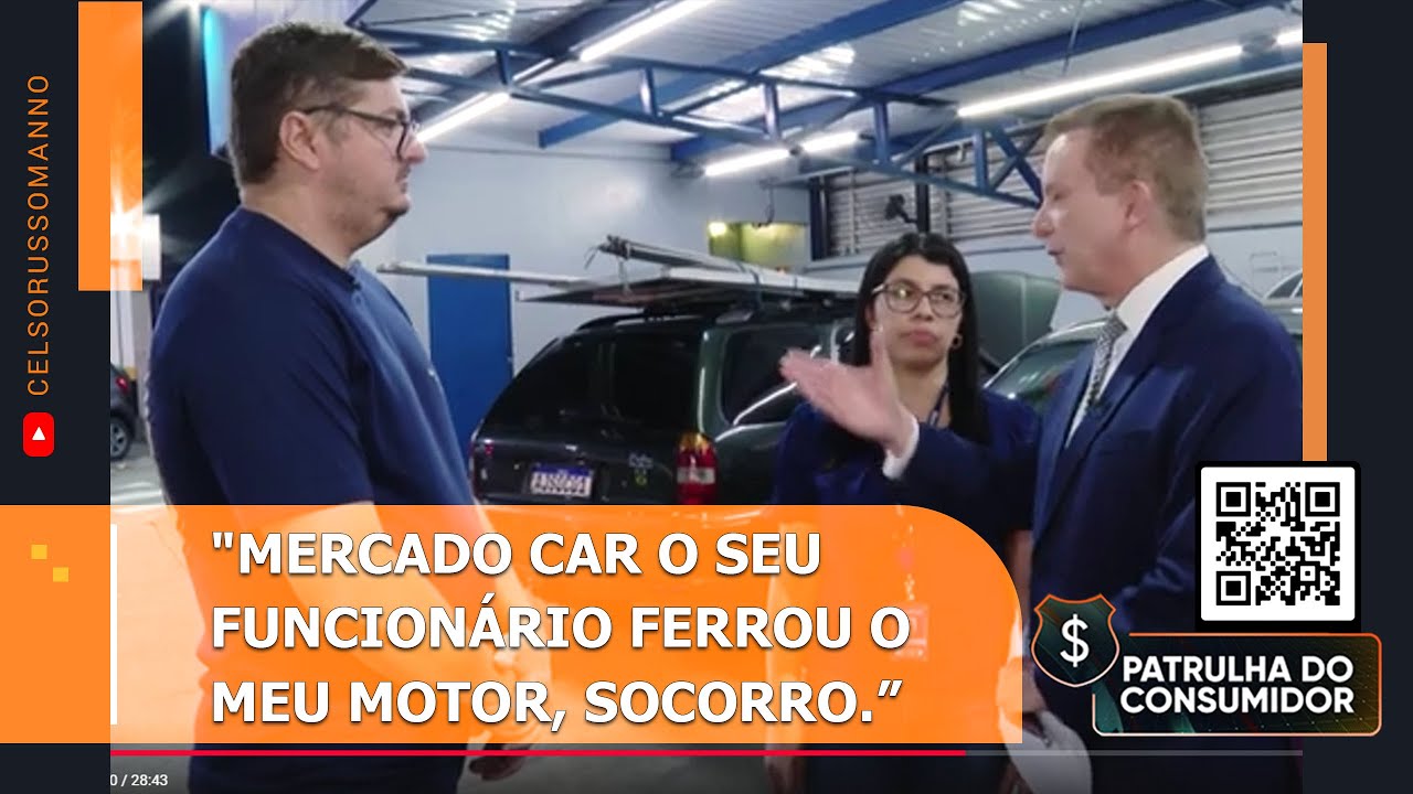 "MercadoCar o seu funcionário ferrou o meu motor, SOCORRO.”
