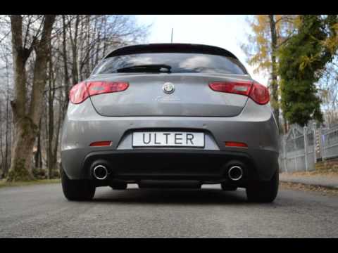 Sportauspuff Ulter Sport DUPLEX Alfa Romeo Giulietta 2010-16 (Homologation)