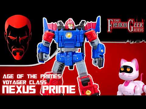 THE BEES NEES! | Age of the Primes Voyager NEXUS PRIME: EmGo's Transformers Reviews