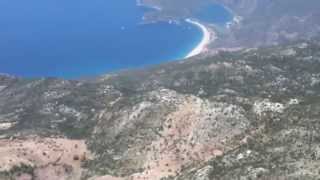 preview picture of video 'Paragliding take off  Olu Deniz Turkey'