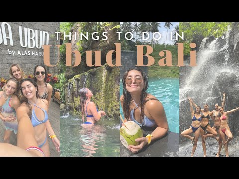 Weekend in Ubud, Bali | Things to do in UBUD: Kanto Lampo, Tegenungan Waterfall, Creyta Jungle Club