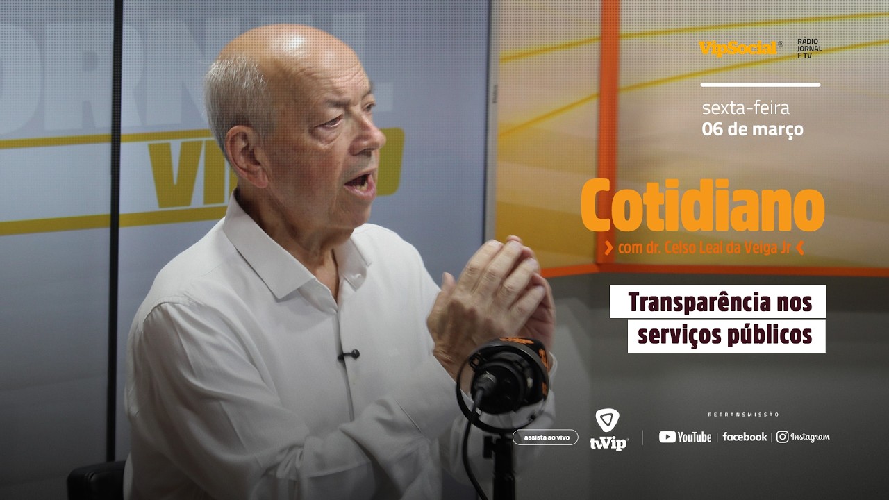 Transparência nos serviços públicos é tema de análise no quadro Temas do Cotidiano