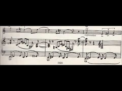 Heino Eller 1. Sonata for violin and piano  [1922]