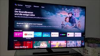 Einrichtung des Medion X15023 4 k QLED 50 Zoll TV