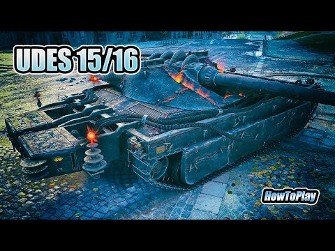UDES 15/16  - 8 Frags 8.1K Damage - Luck or Skill! - World Of Tanks