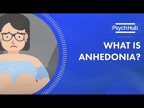 What is Anhedonia?