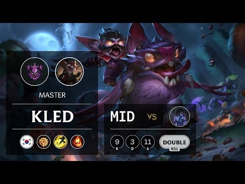 Kled Mid vs Sylas - KR Master Patch 9.15