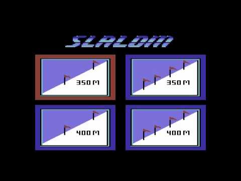 JustSports vs. MrVenom - The Games: Winter Edition (C64) [1987]