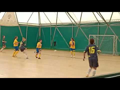 Il terzo gol dell'Aosta Calcio 511 firmato da Giulia Bari