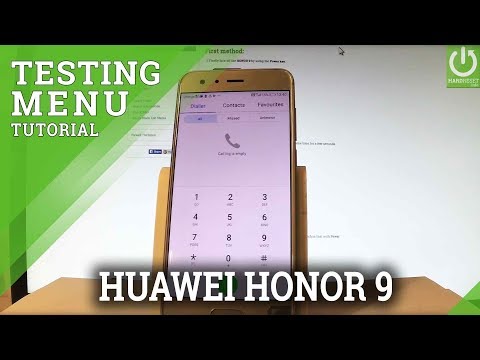 Open Testing Menu in HONOR 9 - Use Advanced Settings / Tricks