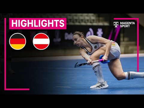 Deutschland - Österreich | Hallenhockey-EM, Damen | MAGENTA SPORT