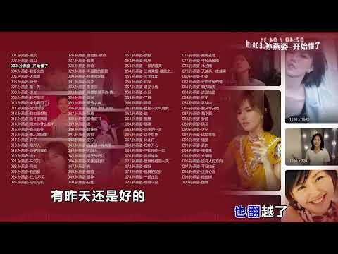 孙燕姿 100 首经典歌曲合集｜Stefanie Sun Best Songs Playlist｜华语流行女声代表