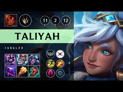 Taliyah Jungle vs Skarner: Legendary - KR Challenger Patch 25.S1.1