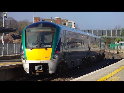 Irish Rail 22000 Class ICR number 22253 - Portarlington, Laois