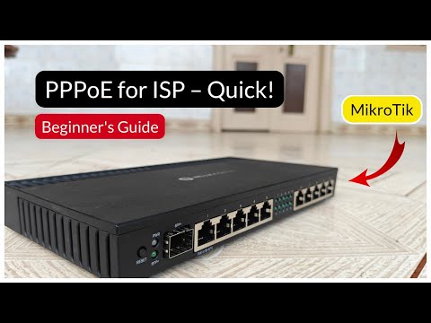 PPPoE-Based ISP Setup on MikroTik Router | Beginner's Guide!