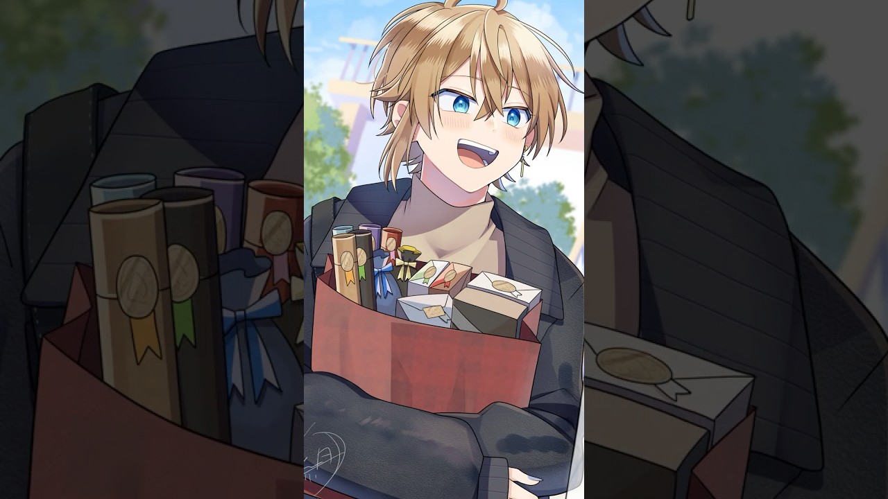 バレンタインイラストメイキング！【無月】 #shorts #short