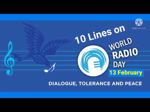 10 Lines on World Radio Day in English/Essay on World Radio Day/#worldradioday