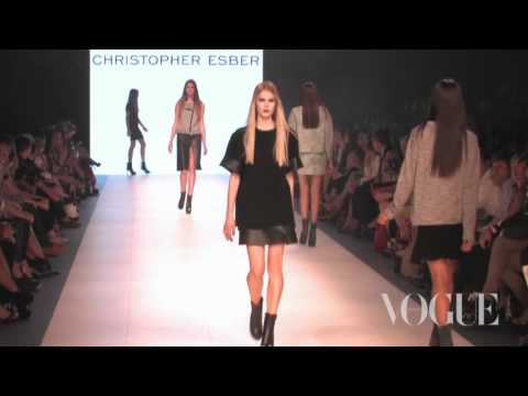 The vogue.com.au runway at LMFF