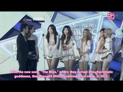 Best Female Group Award - SNSD Cut [2011.11.29] (en)