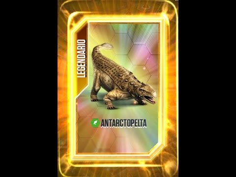 Jurassic World: The Game - SPECIAL - ANTARCTOPELTA Level 10 Debut!