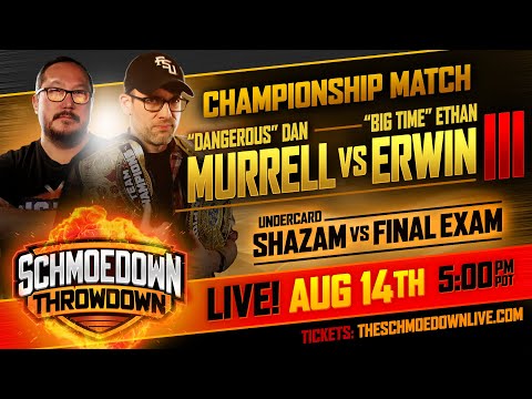Singles Title Match: Dan Murrell vs Ethan Erwin + Final Exam VS Shazam