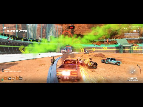 Stuntfest Gameplay Pre-Alpha Demolition Derby Race #3