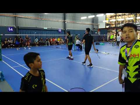 Badminton QF Suria Shuttle Men's Double SemiPro Tour - Zaid Zainal / Irwan Vs Syazmil Idham / Taufik