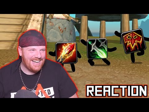 Krimson KB Reacts: WowItsHard Classic Classes - HELLA FUNNY!