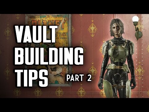 Vault Building Tips Part 2 - Vault-Tec Workshop - Fallout 4