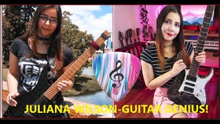 A Very Special Exclusive Interview with Incredible Guitarist Juliana Wilson ! Part 2