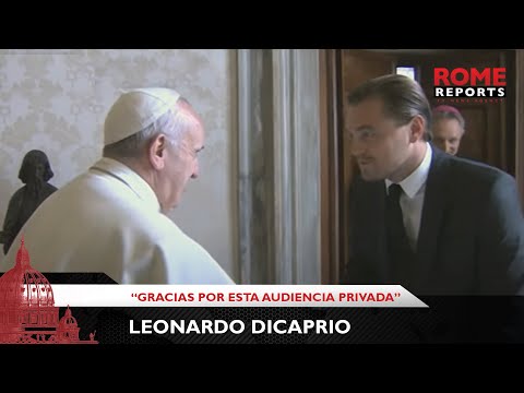 Leonardo DiCaprio se reúne con el Papa