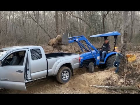 Off Roading With 2wd Toyota Tacoma With Rear Diff Lock!