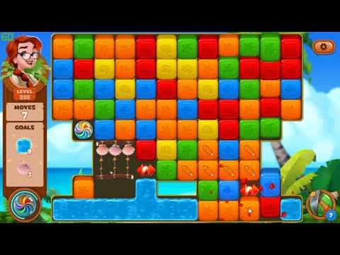 Lost Island Blast Adventure level 255