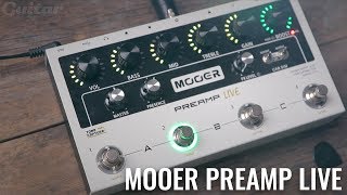 Video thumbnail for The Mooer Preamp Live is pedalboard friendly digital modeller | Guitar.com by Guitar