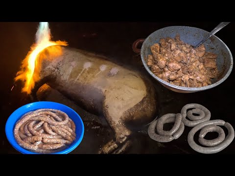 TAIATUL PORCULUI IN MARAMURES - CUM SE FACE POMANA PORCULUI, CARNATII DE CASA SI CALTABOSUL 2024