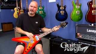 Video thumbnail for Hamer Vector 59 Flying V Style Electric Guitar Burst Demo | Guitar Hangar by Guitar Hangar - Lessons, Rentals, Repairs, and More