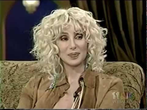 Cher Crying over Sonny Bono during interview