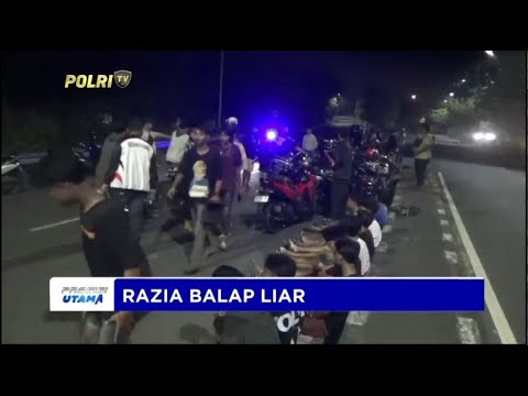 POLRES BANGKALAN RAZIA BALAP LIAR