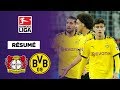Résumé : Pluie de buts mais défaite du Borussia Dortmund contre le Bayer Leverkusen