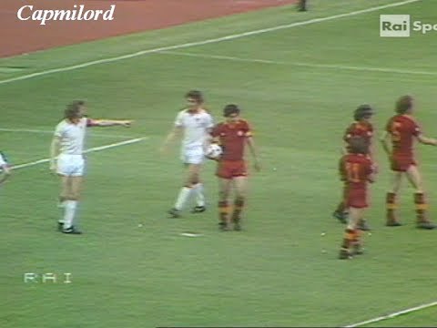 ROMA-Perugia 5-0 Frosio(aut.), Pruzzo, Conti, Di Bartolomei, Faccini 12ª giornata Ritorno 03-05-1981