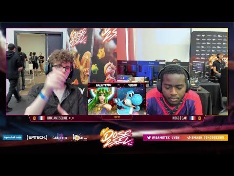 DOSE2SEL IS BACK ! Winners Top 32 Qualifier - Selkie! (Palutena,Pyra and Mythra) Vs. Bac (Yoshi)