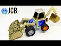 How To Make A JCB At Home From Matchbox DIY JCB Backhoe Loader Mini JCB Toy DIY IDEAS Diy