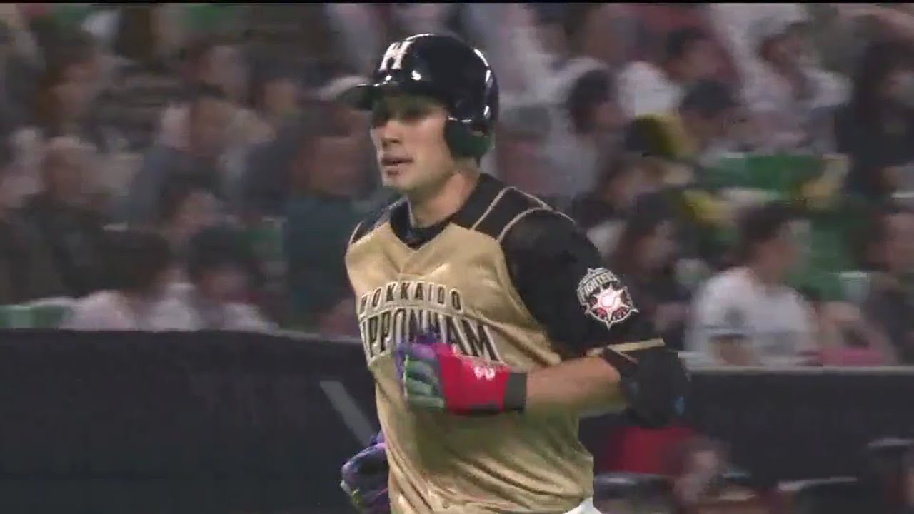 北海道日本ハム大田泰示が今季初アーチ 鷹バンデンハークから追撃のソロを放つ