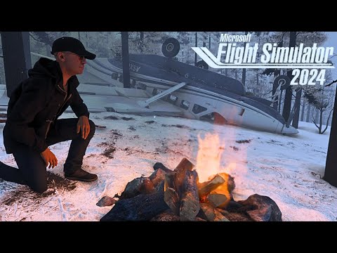 Crashed in the Mountains | A MSFS 2024 Survival Story