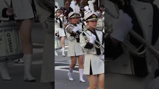 品川女子学院　吹奏楽部 銀座 交通安全ゴールデンパレード