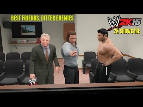 WWE 2K15 (PS4): 2K Showcase Walkthrough (Best Friends, Bitter Enemies) - EP13